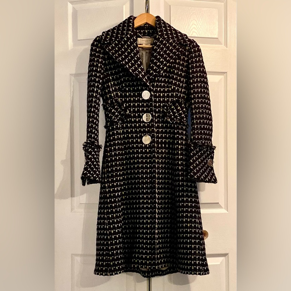 ‼️SOLD‼️Karen Millen- Designer Coat Size 4 : Runs small would best fit 0-2 US
